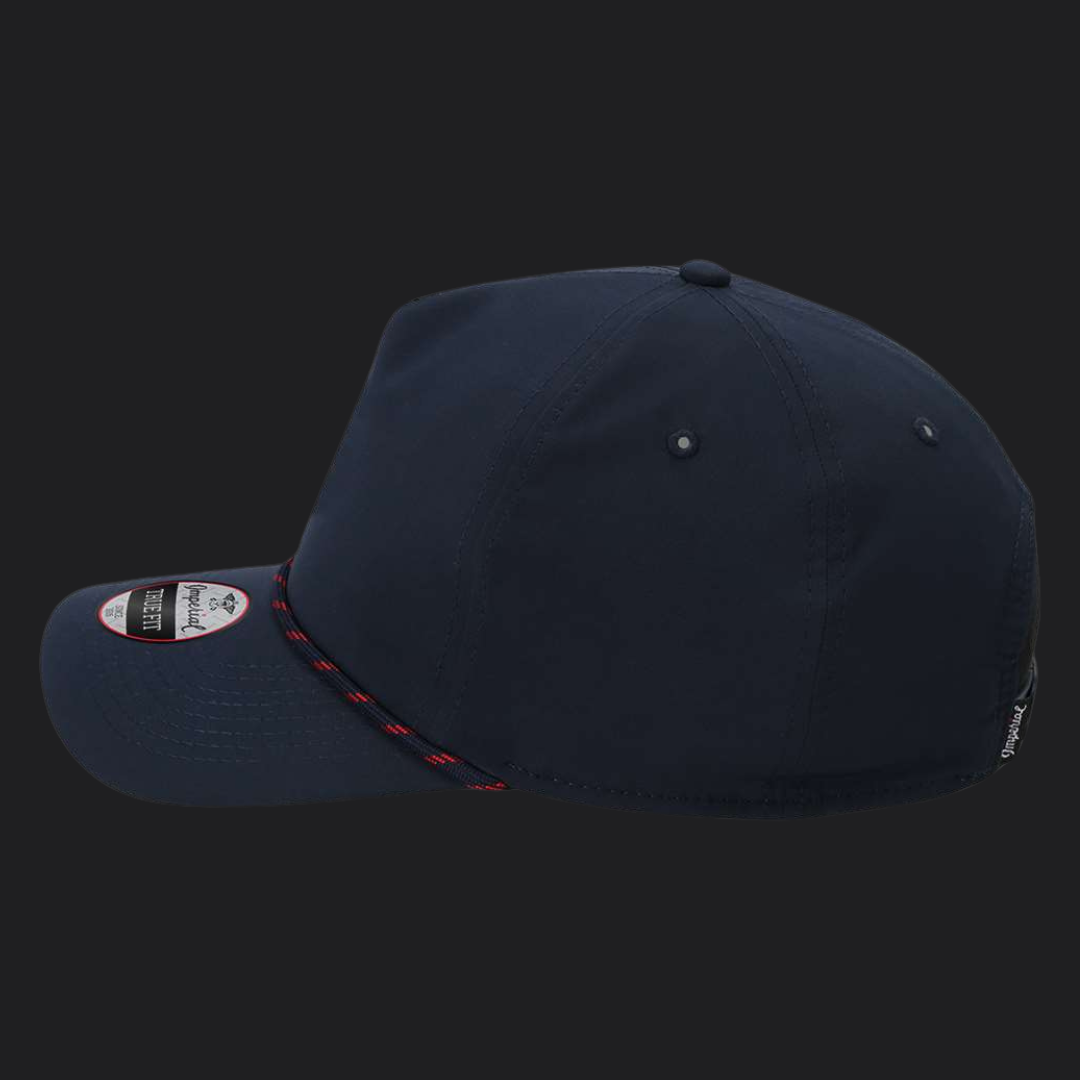 Navy/Navy-Red Golf Hat