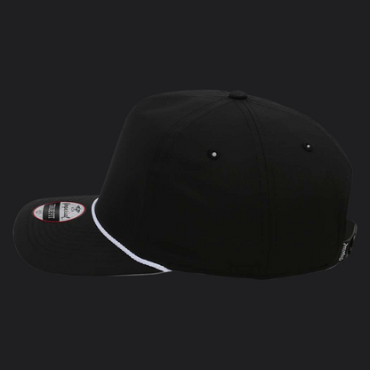 Black/White Golf Hat